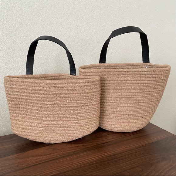 NEW Woven Hanging Baskets - Picture 5 of 5